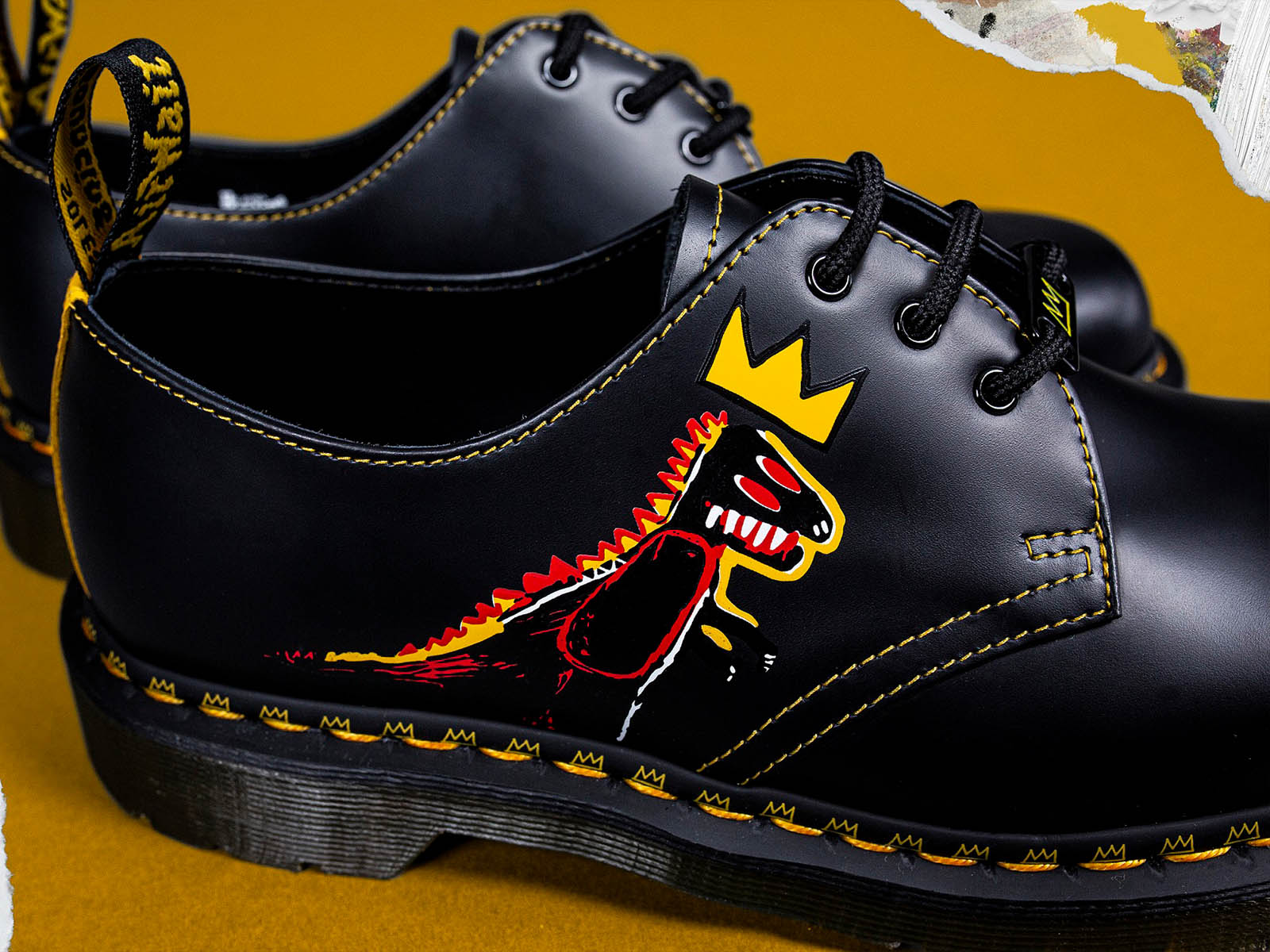 dr martens 1461 basquiat